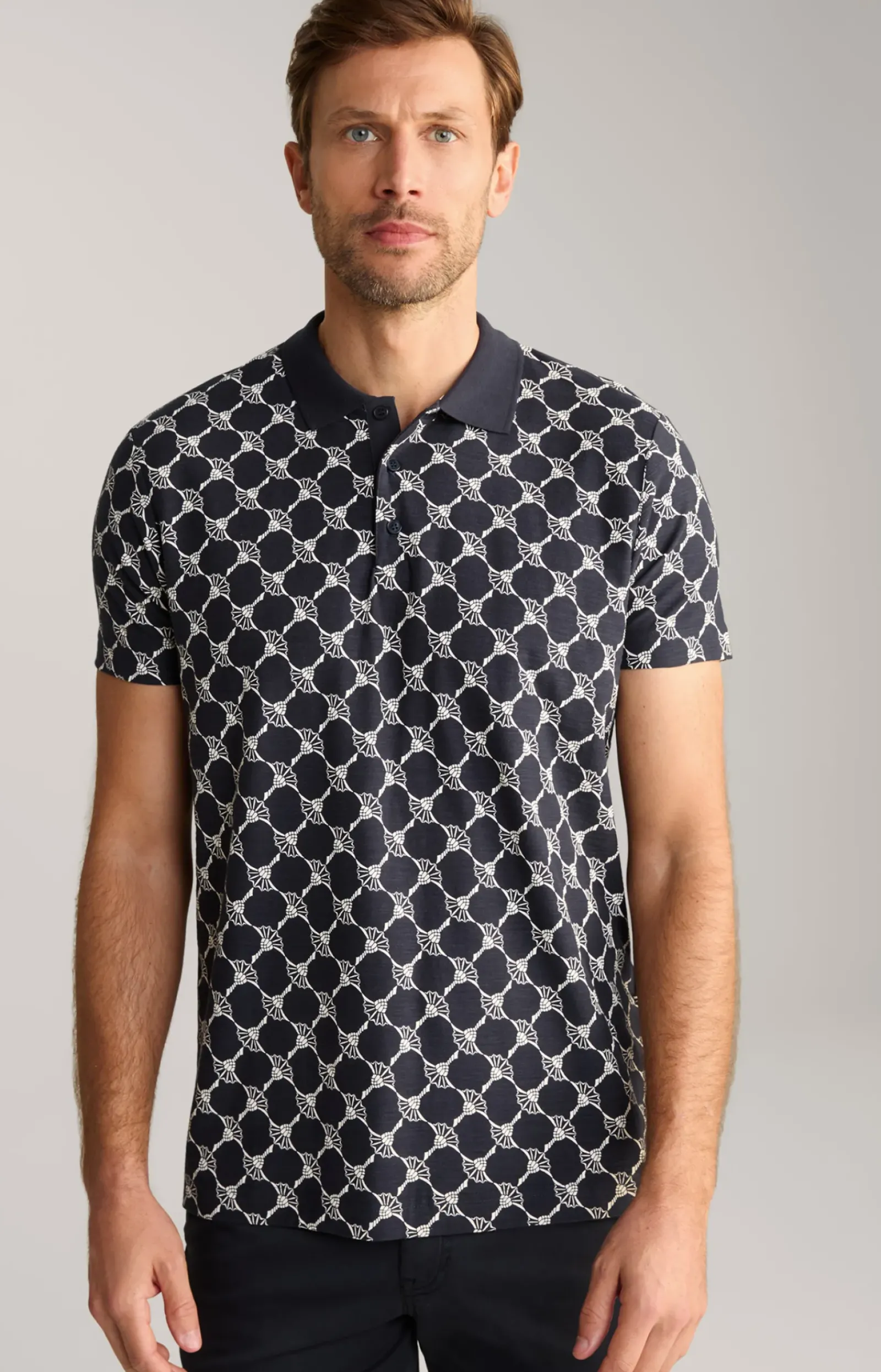 JOOP! Poloshirts|Bekleidung>Poloshirt Thilo in gemustert