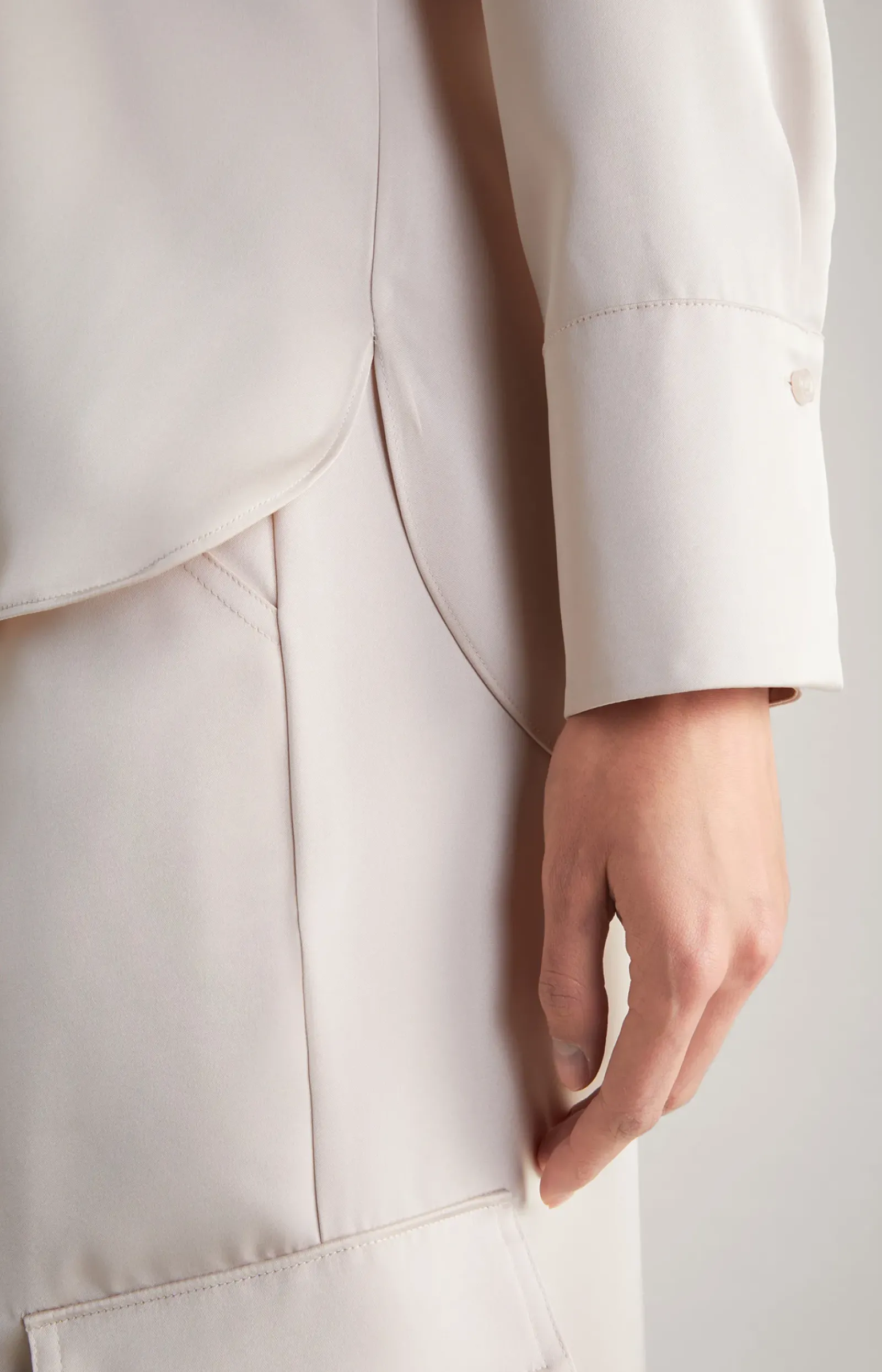 JOOP! Blusen|Bekleidung>Satin-Bluse in
