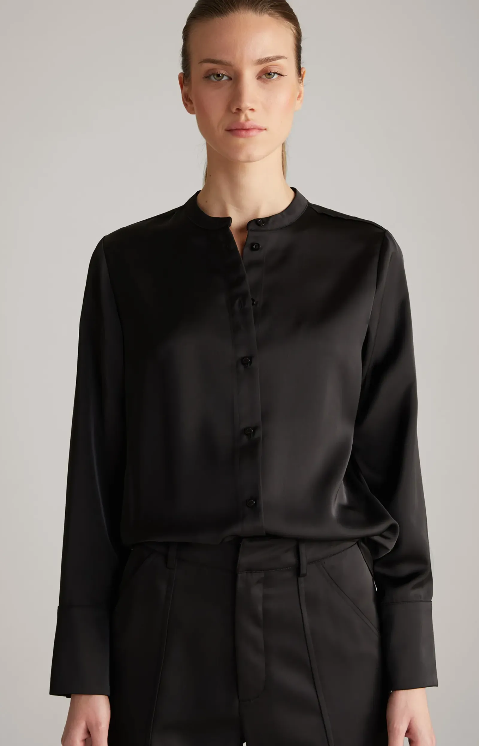 JOOP! Blusen|Bekleidung>Satin-Bluse in