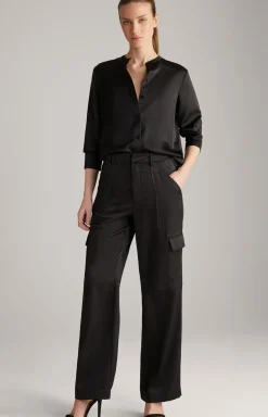 JOOP! Blusen|Bekleidung>Satin-Bluse in