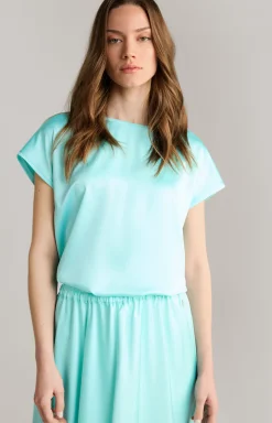 JOOP! Shirts & Sweats|Blusen>Satin-Blusenshirt in