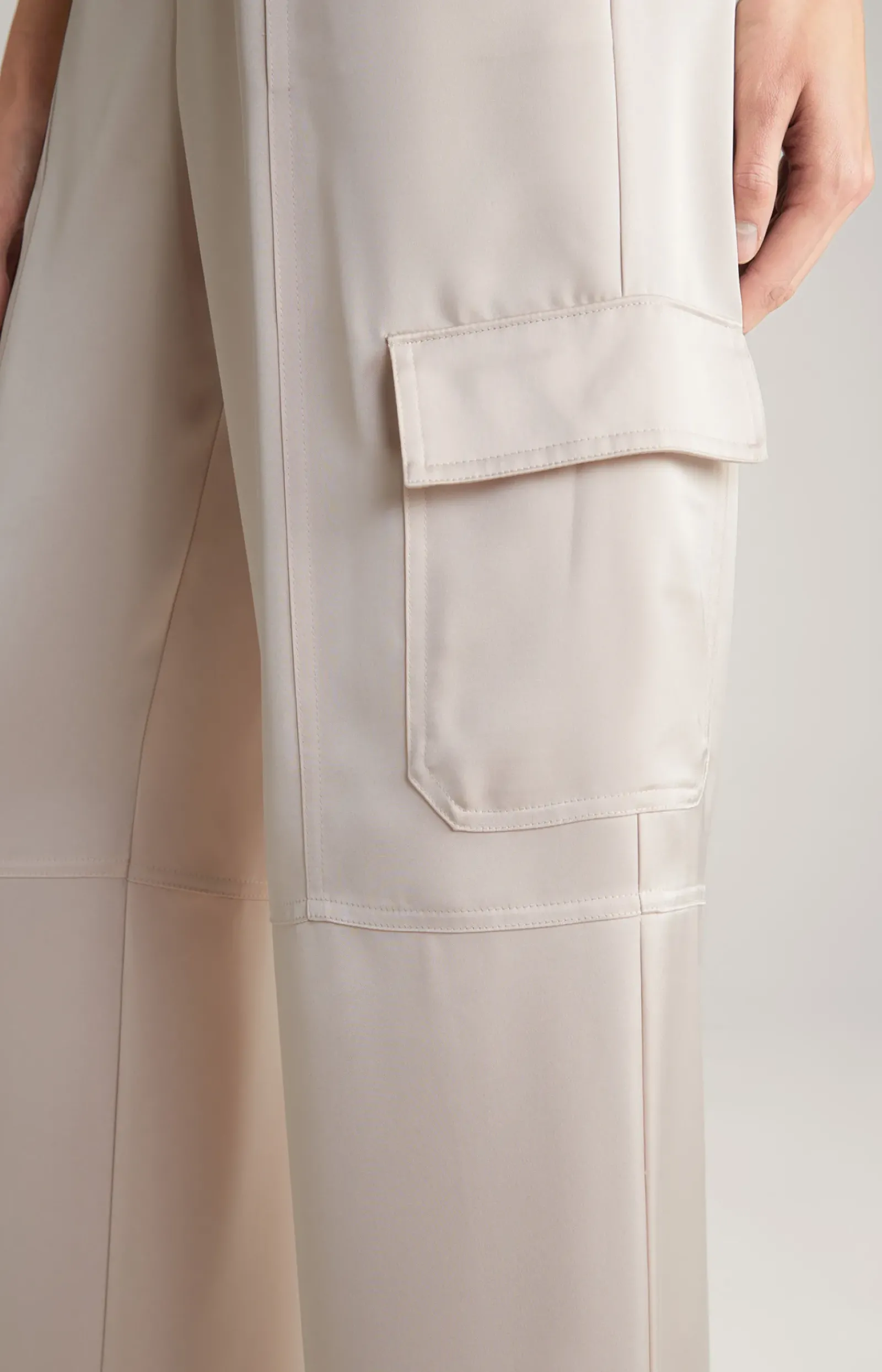 JOOP! Hosen|Bekleidung>Satin-Cargohose in