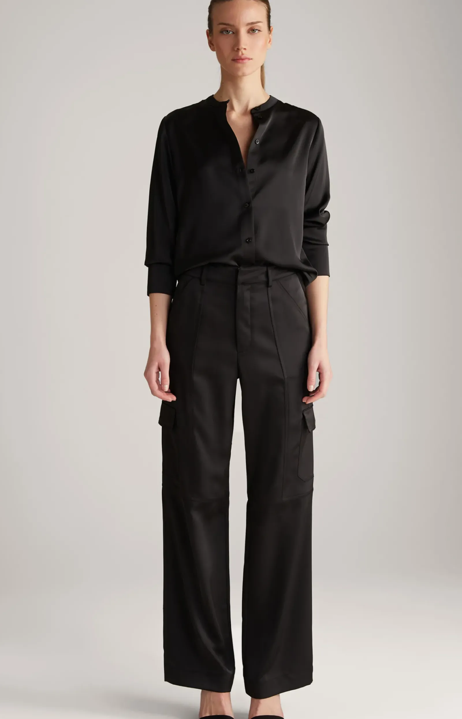 JOOP! Hosen|Bekleidung>Satin-Cargohose in