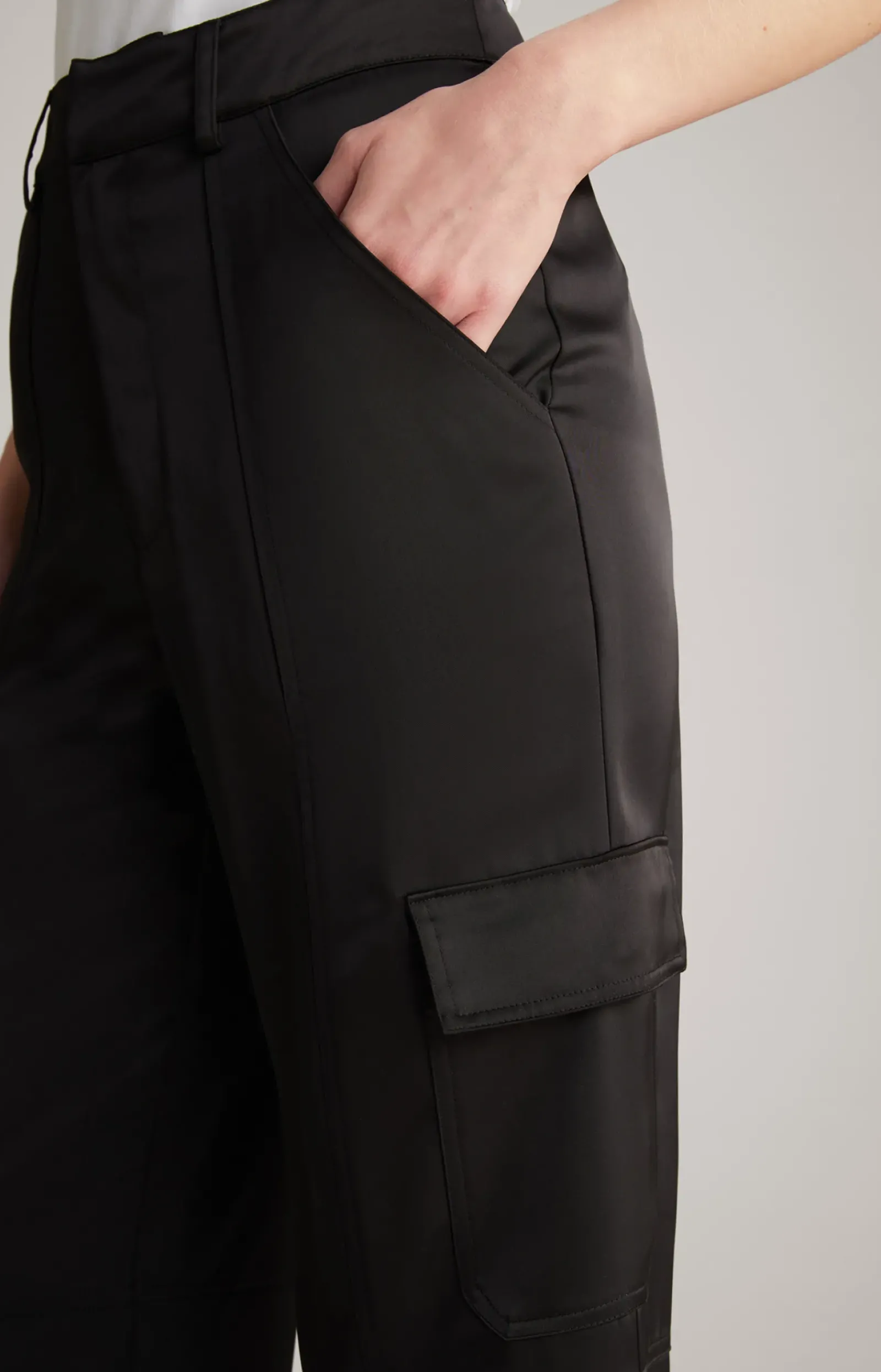 JOOP! Hosen|Bekleidung>Satin-Cargohose in