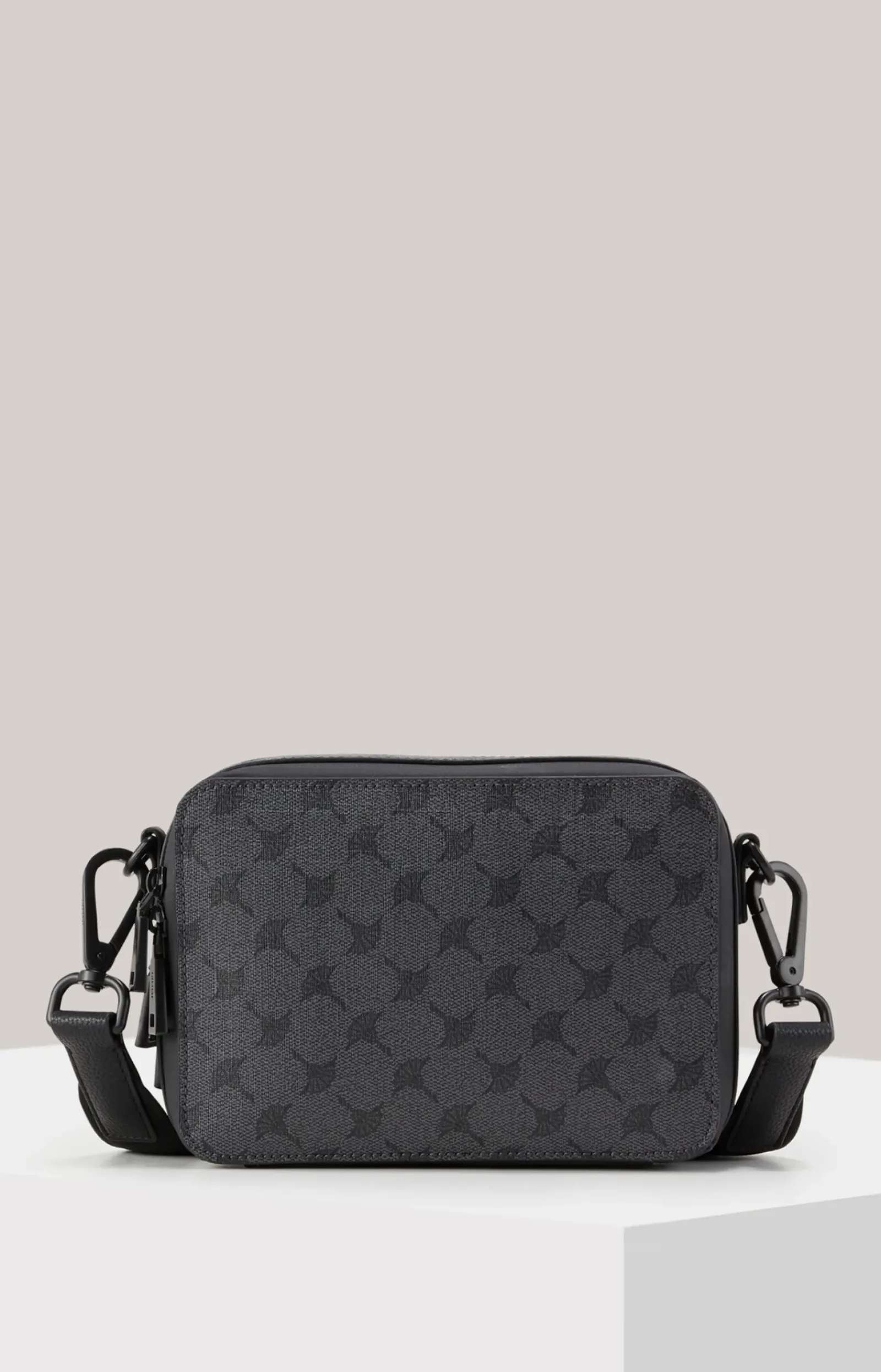 JOOP! Taschen>Schultertasche Mazzolino Paolo in Grau gemustert