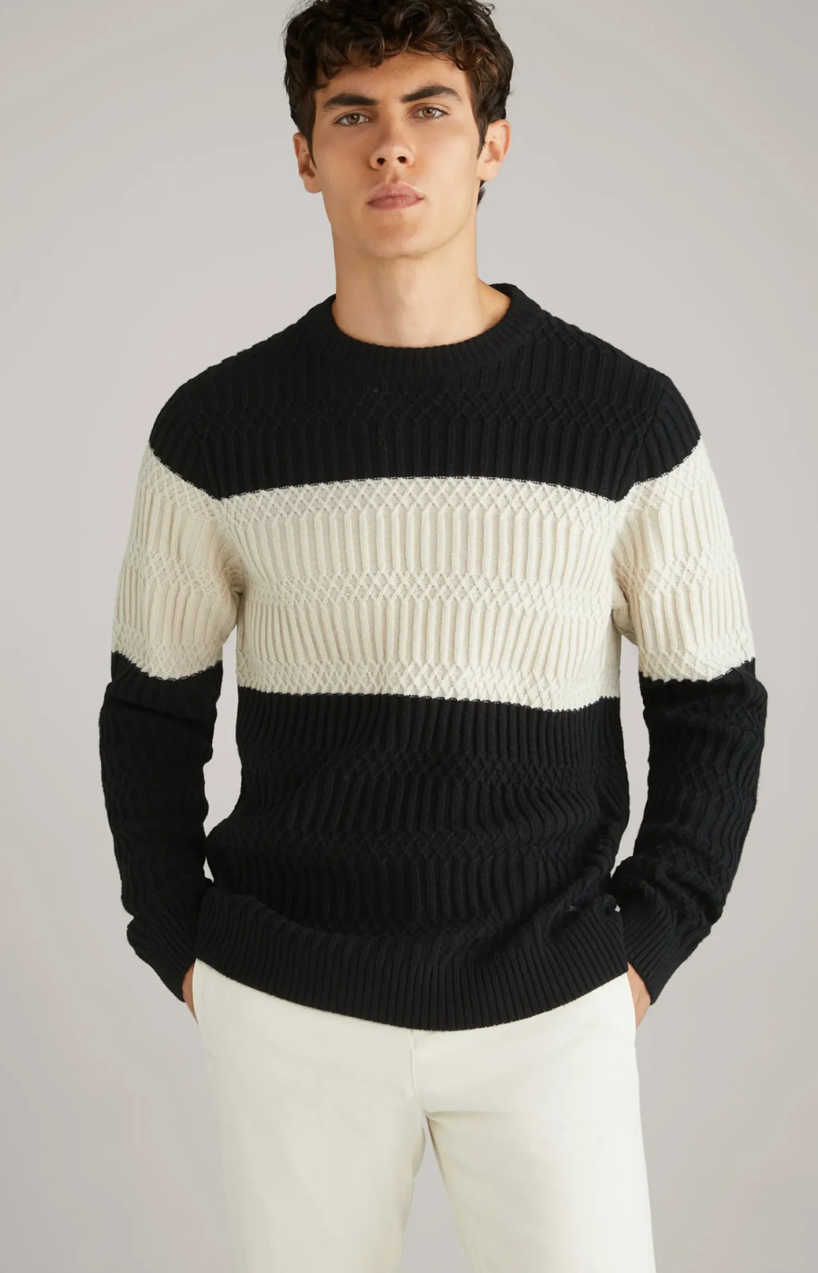JOOP! Strick>Stickpullover Norwen in