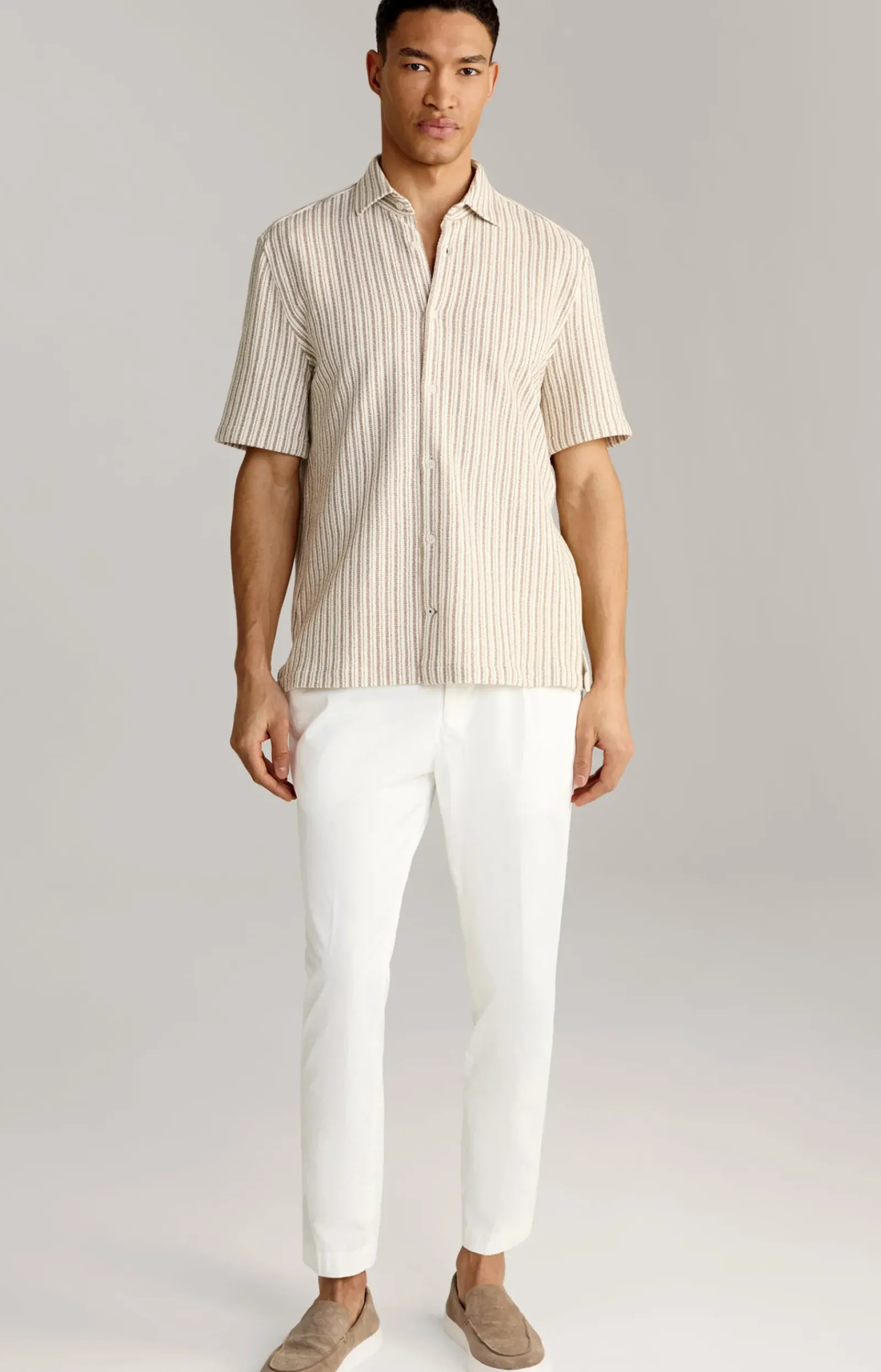 JOOP! Strick|Poloshirts>Strick-Hemd Kawi in gestreift