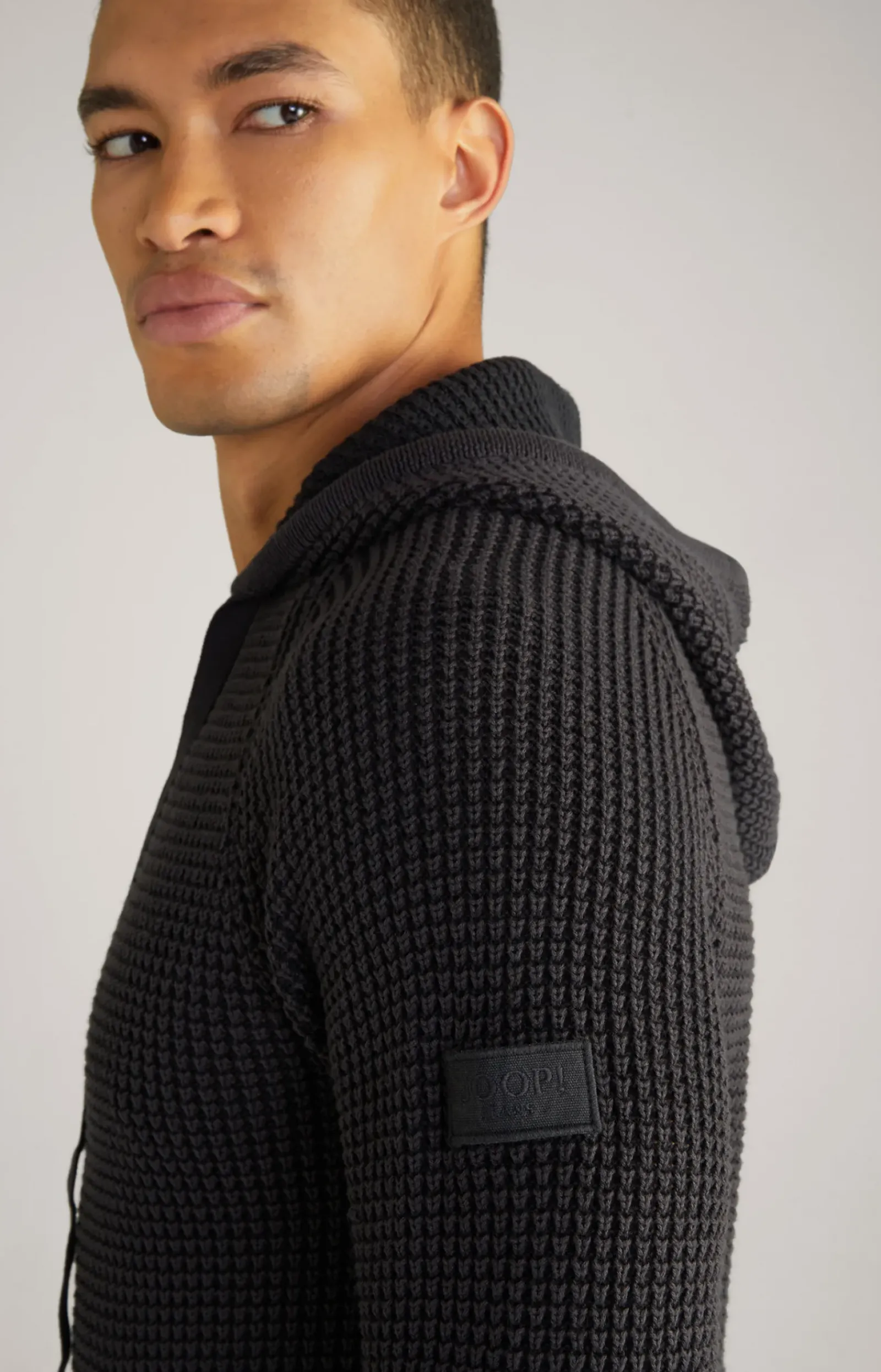 JOOP! Strick>Strick-Hoodie Hoodor in