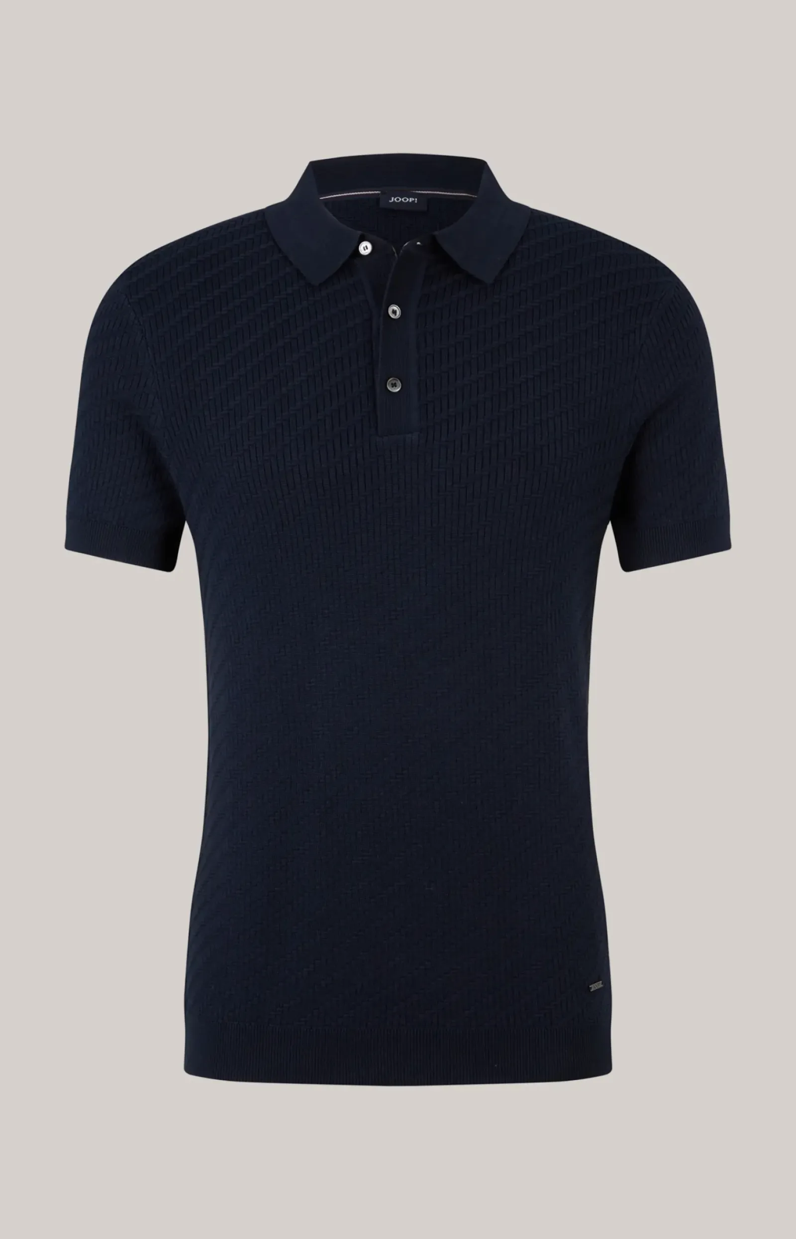 JOOP! Poloshirts|Bekleidung>Strick-Poloshirt Maurice in Navy