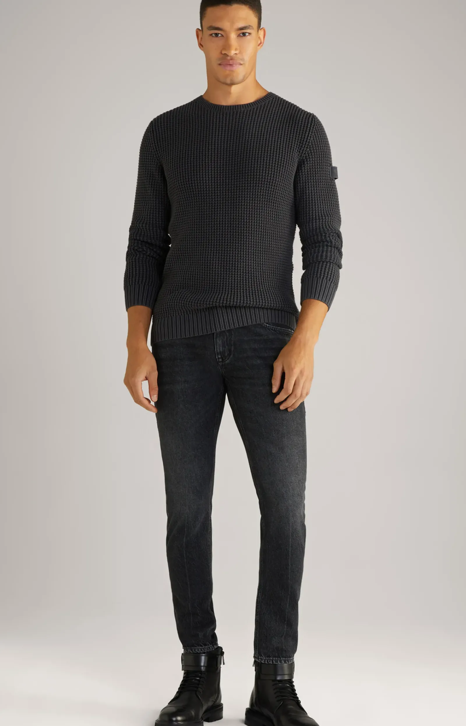 JOOP! Strick>Strickpullover Hadriano in Blau