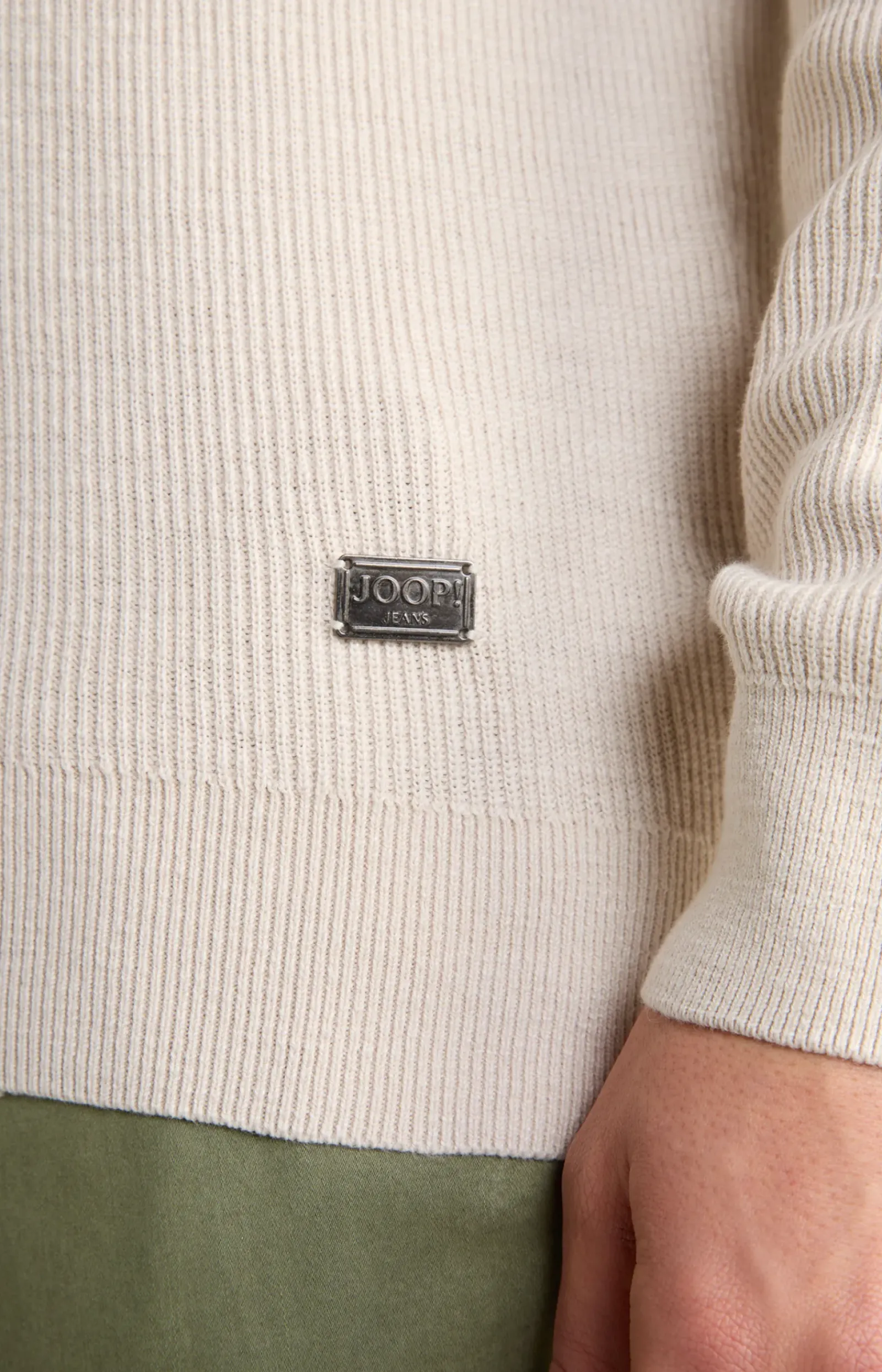 JOOP! Strick|Bekleidung>Strickpullover Henley in