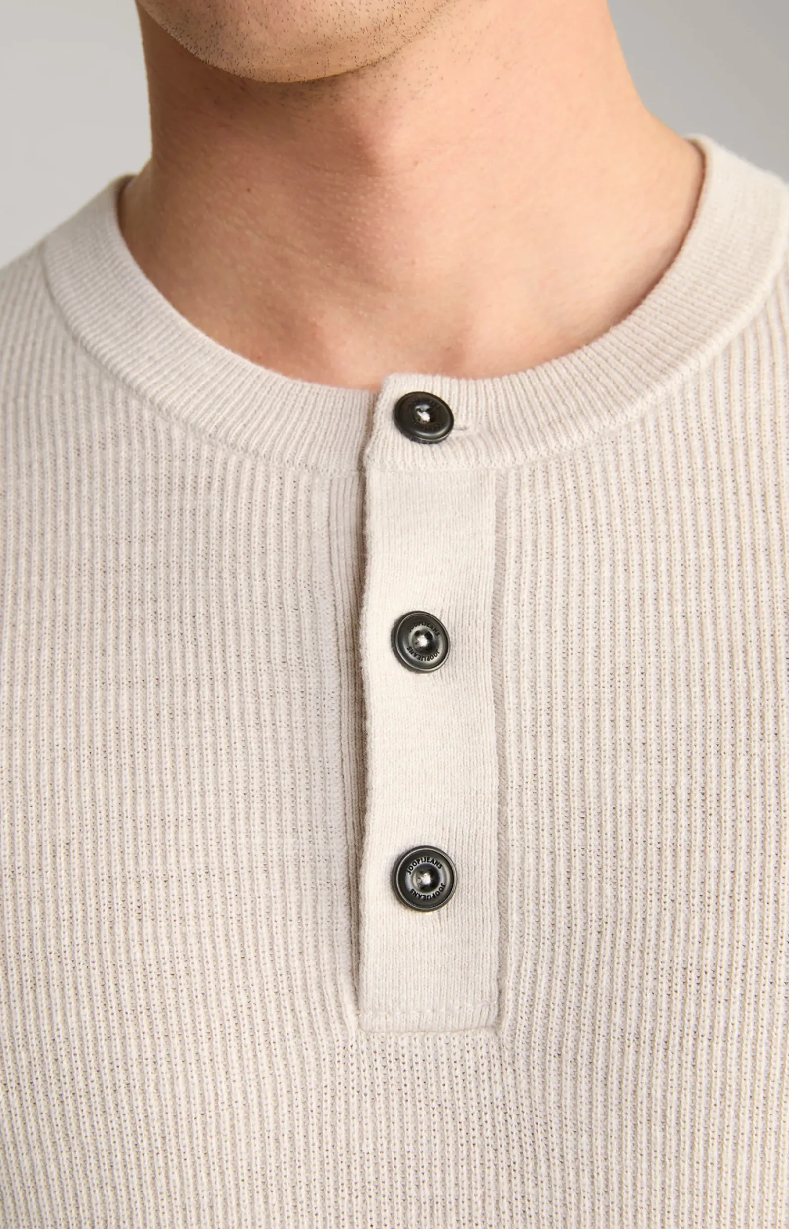 JOOP! Strick|Bekleidung>Strickpullover Henley in