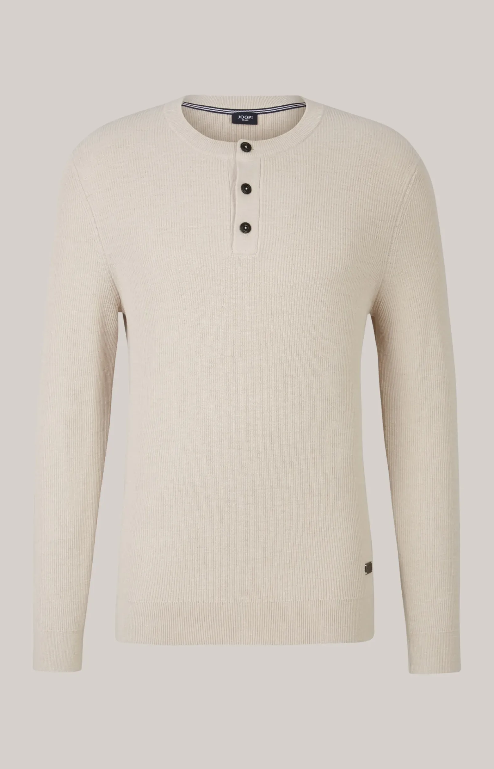 JOOP! Strick|Bekleidung>Strickpullover Henley in