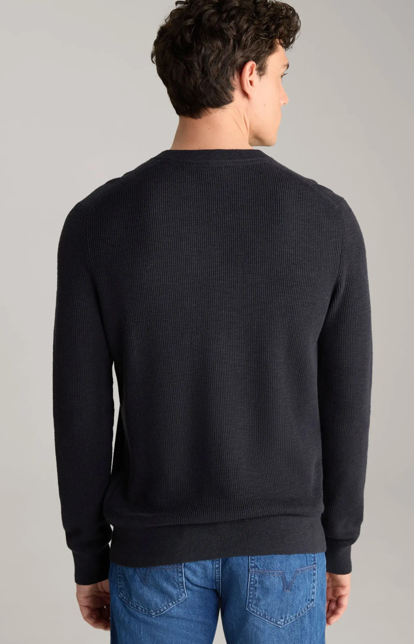 JOOP! Strick|Bekleidung>Strickpullover Henley in