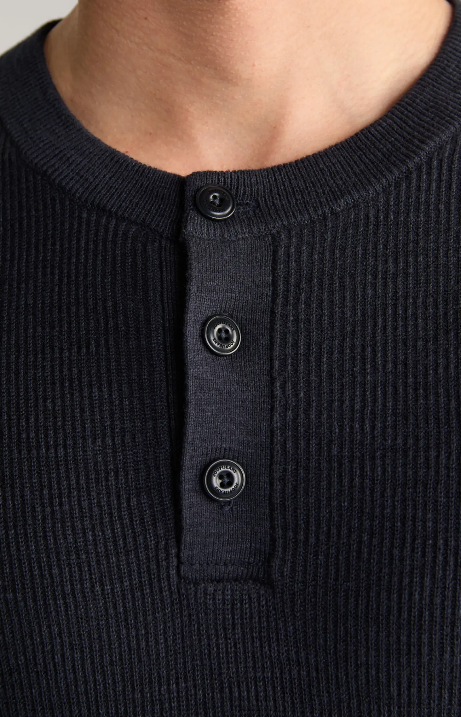 JOOP! Strick|Bekleidung>Strickpullover Henley in