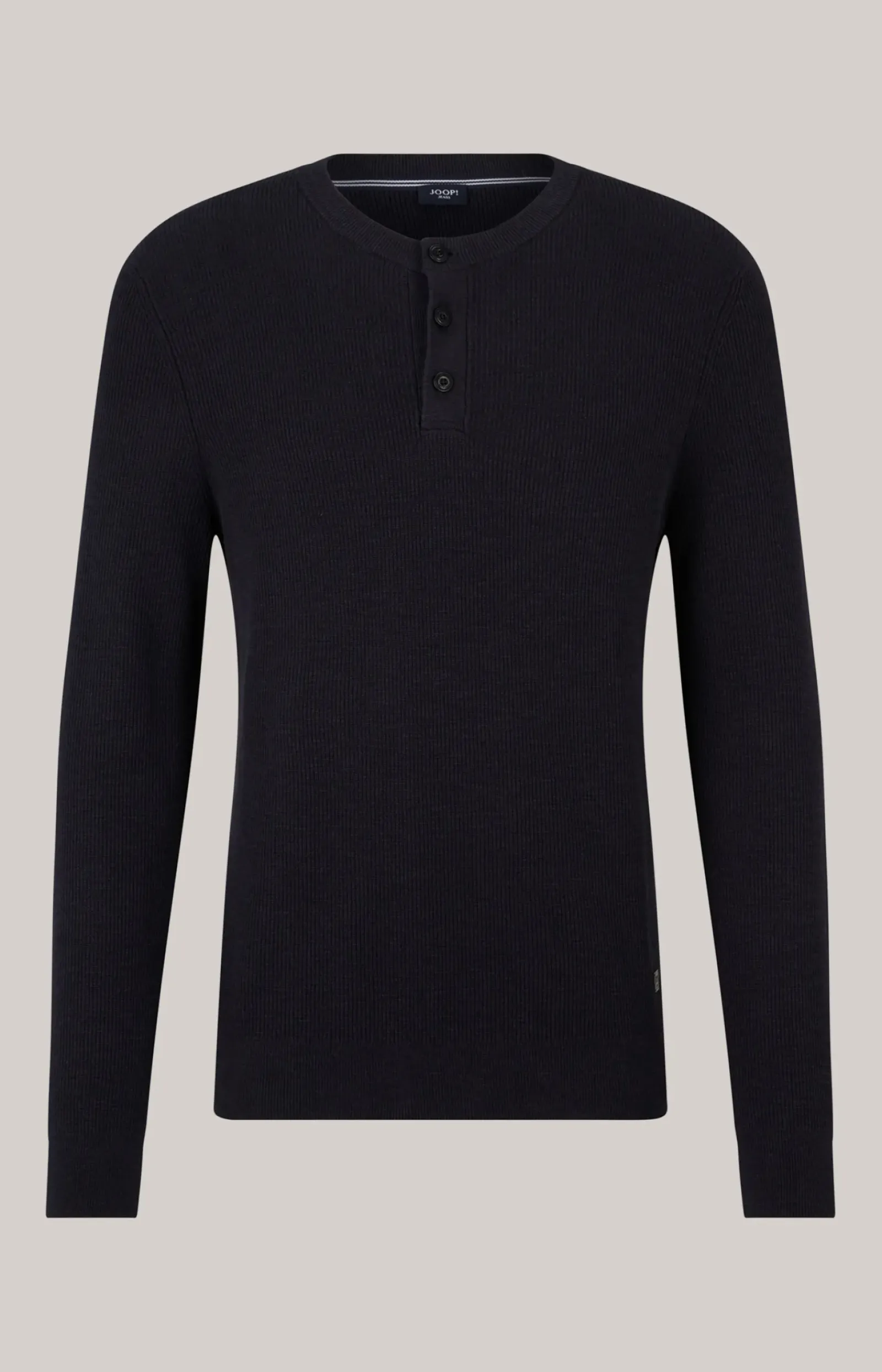 JOOP! Strick|Bekleidung>Strickpullover Henley in