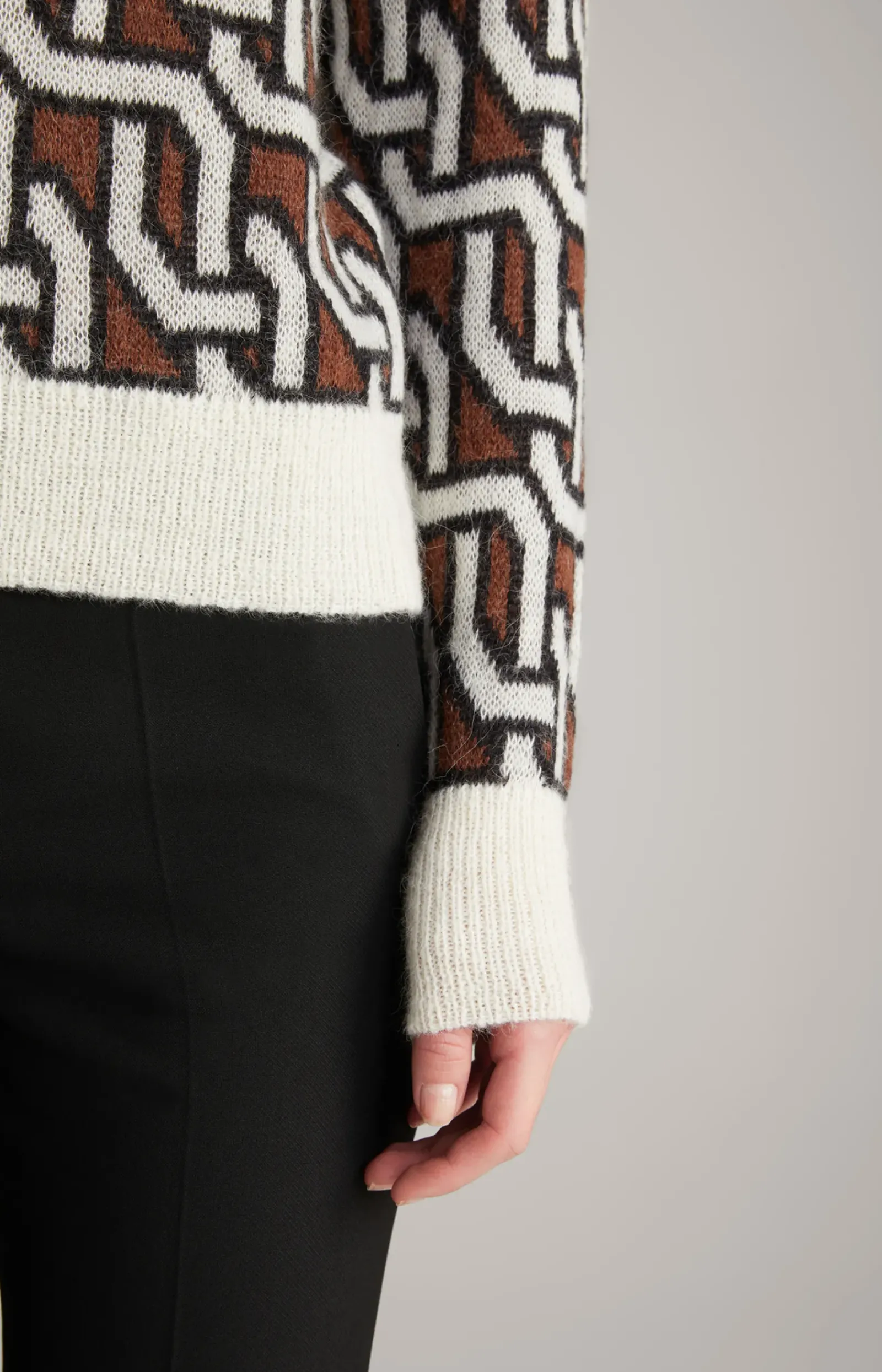 JOOP! Strick|Bekleidung>Strick-Pullover in gemustert