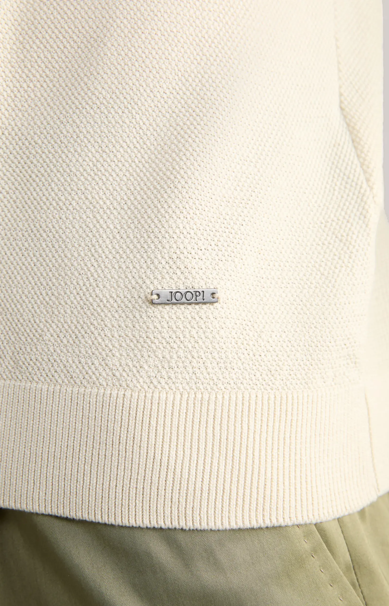 JOOP! T-Shirts&Sweats|Bekleidung>Strick-Shirt Valdrio in Natural