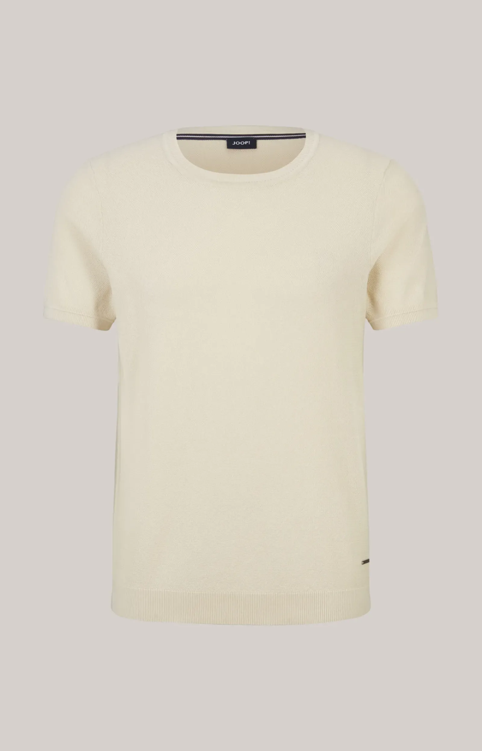 JOOP! T-Shirts&Sweats|Bekleidung>Strick-Shirt Valdrio in Natural