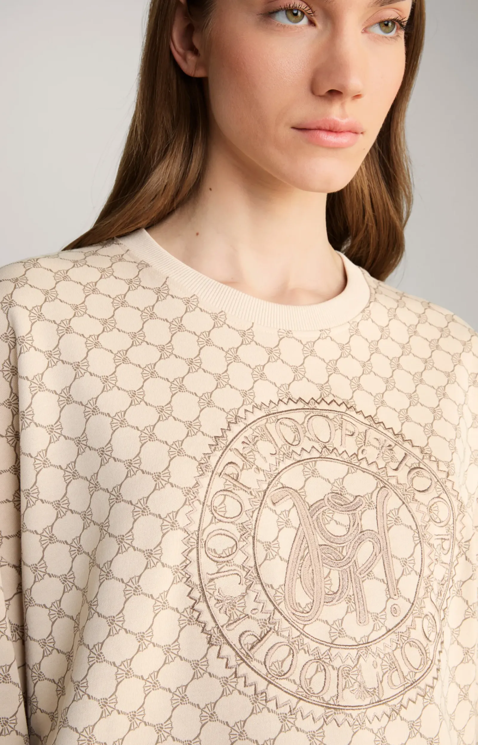 JOOP! Shirts & Sweats|Bekleidung>Sweatshirt in gemustert