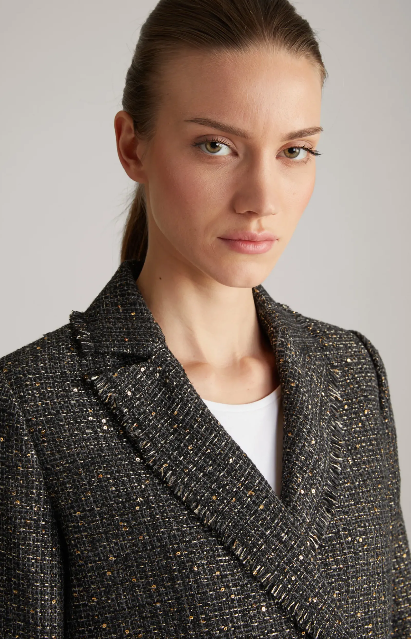 JOOP! Blazer|Bekleidung>Tweed-Blazer-Jacke in