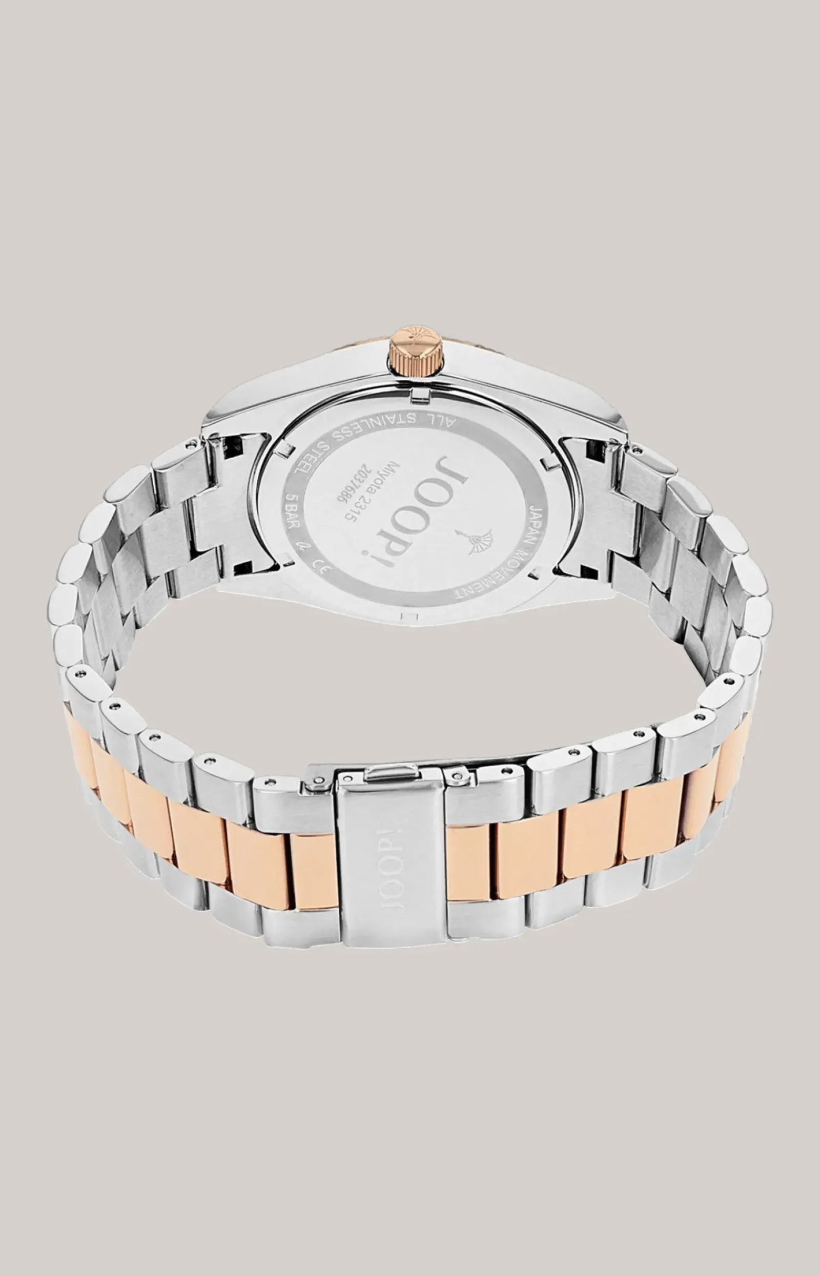 JOOP! Uhren|Schmuck>Unisex-Armbanduhr in Silber/Roségold