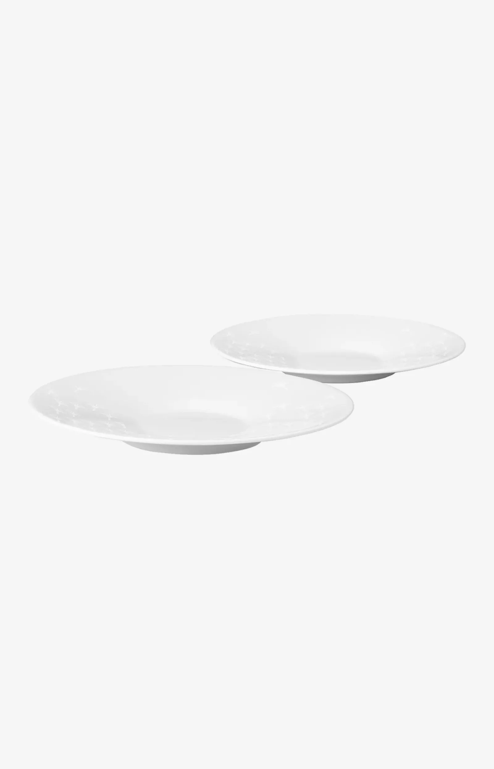 JOOP! Geschirr>Untertasse Faded Cornflower - 2er Set in