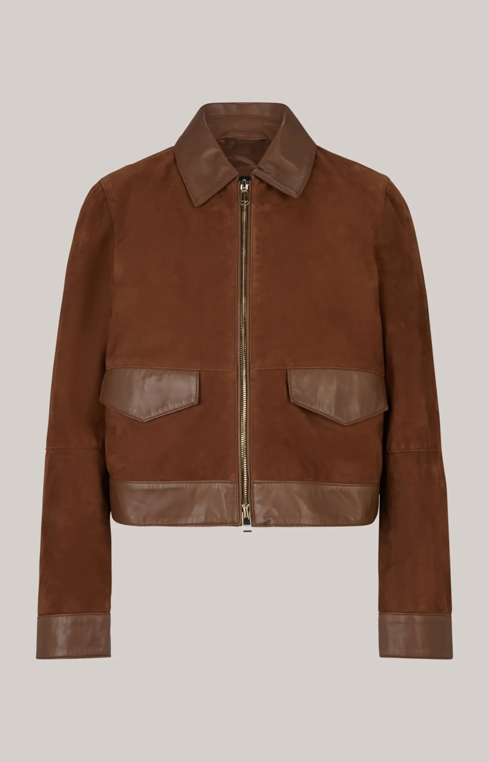 JOOP! Leder|Jacken & Mäntel>Velours-Lederjacke in