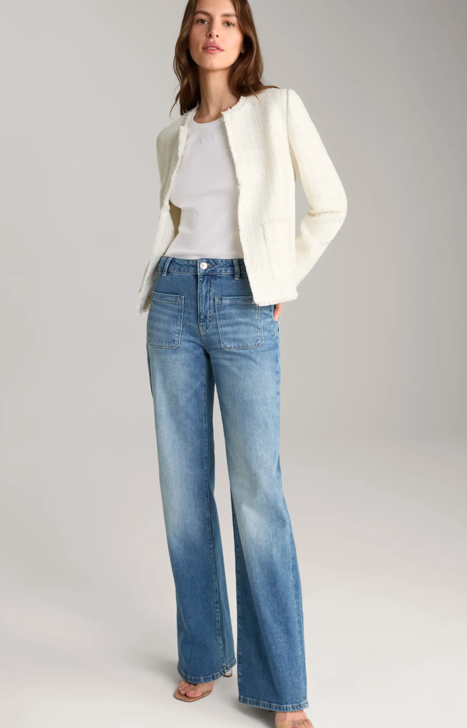 JOOP! Jeans|Bekleidung>Wide Leg Jeans in Blue Washed