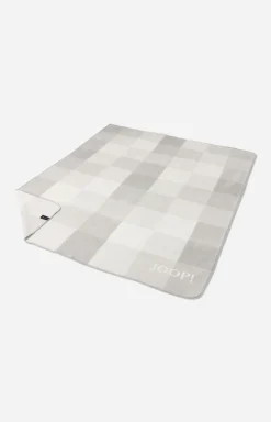 JOOP! Plaids & Decken>Wohndecke MESH in Stein