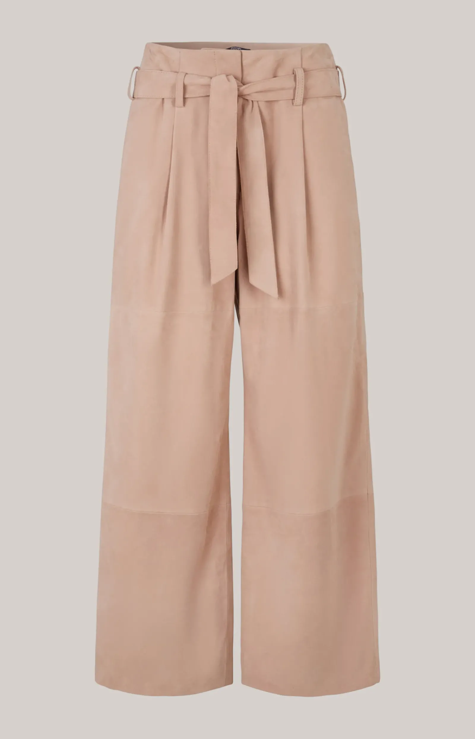JOOP! Leder|Hosen>Ziegenvelours-Lederhose in Hellbraun