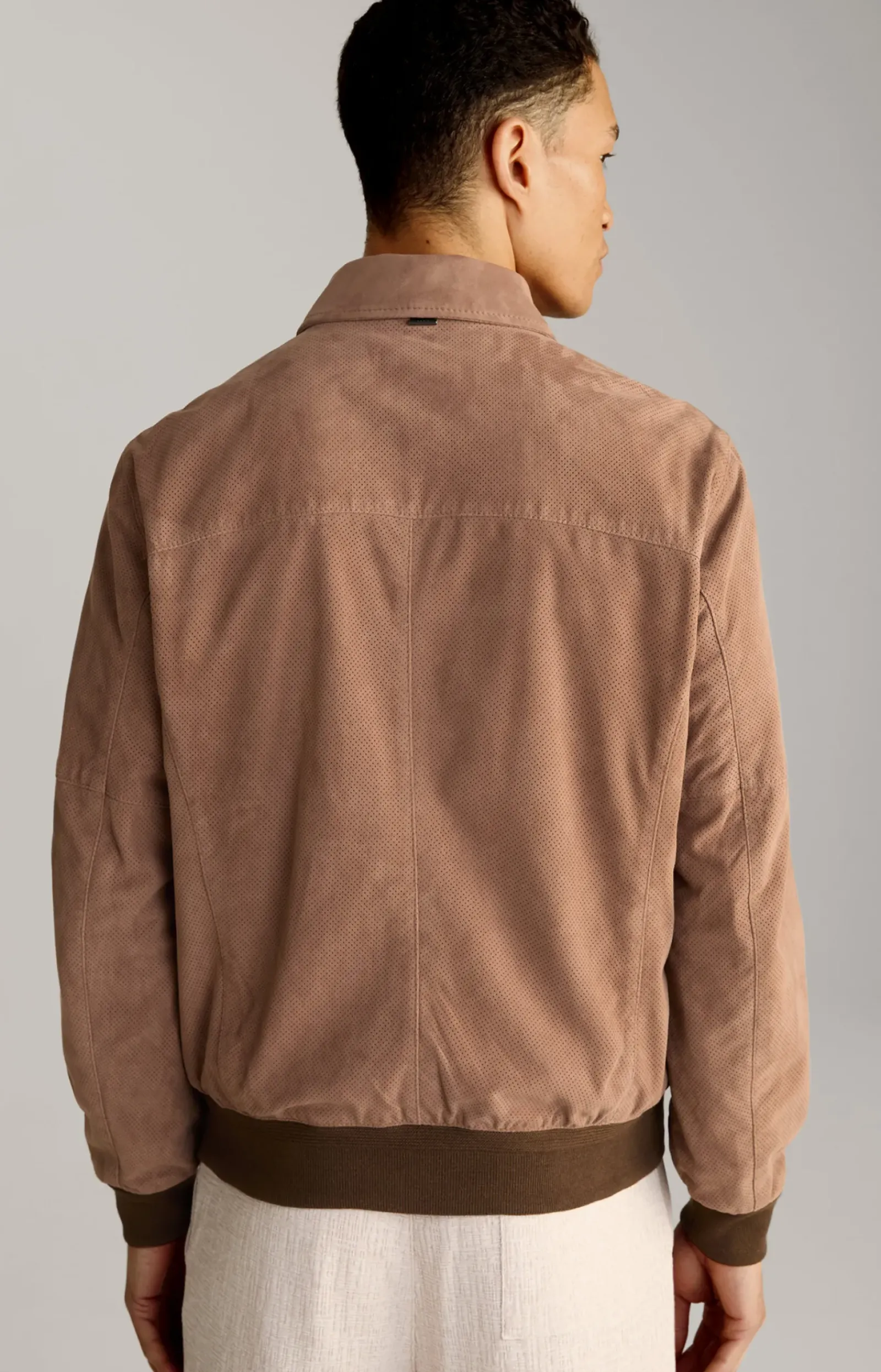 JOOP! Lederjacken|Jacken&Mänte>Ziegenvelours-Lederjacke Laup in
