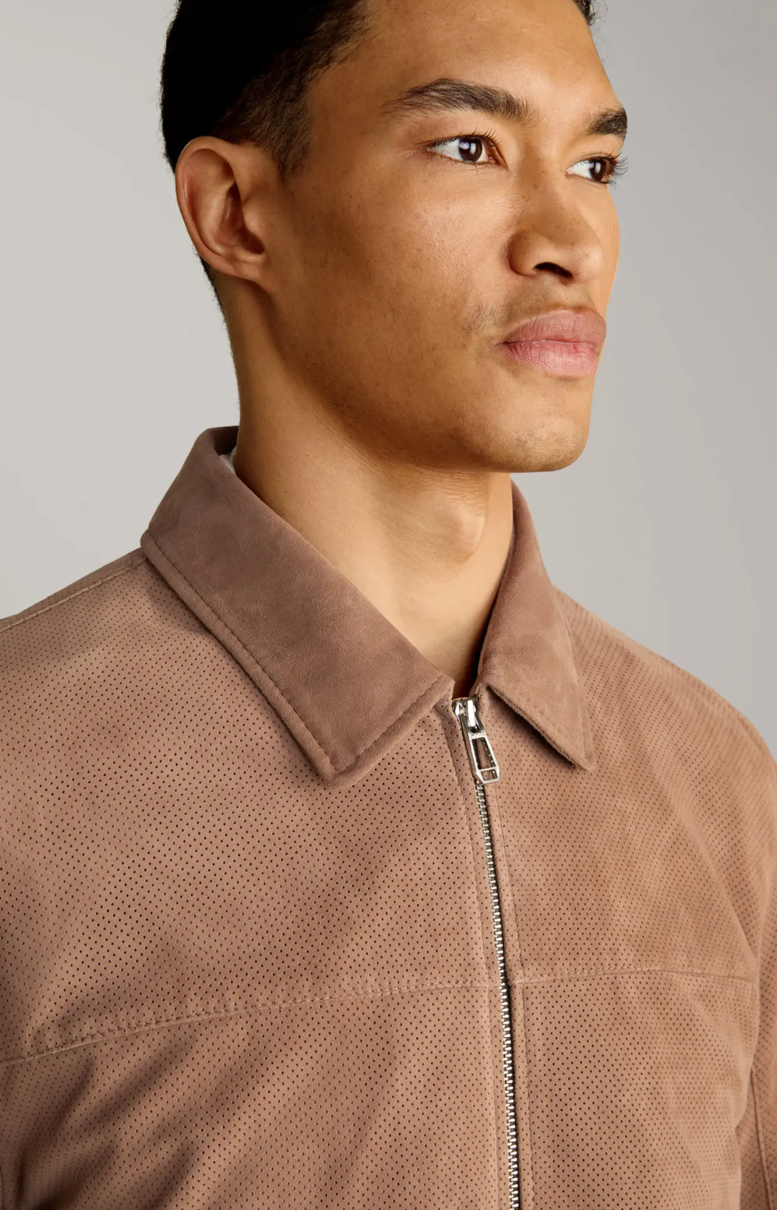 JOOP! Lederjacken|Jacken&Mänte>Ziegenvelours-Lederjacke Laup in