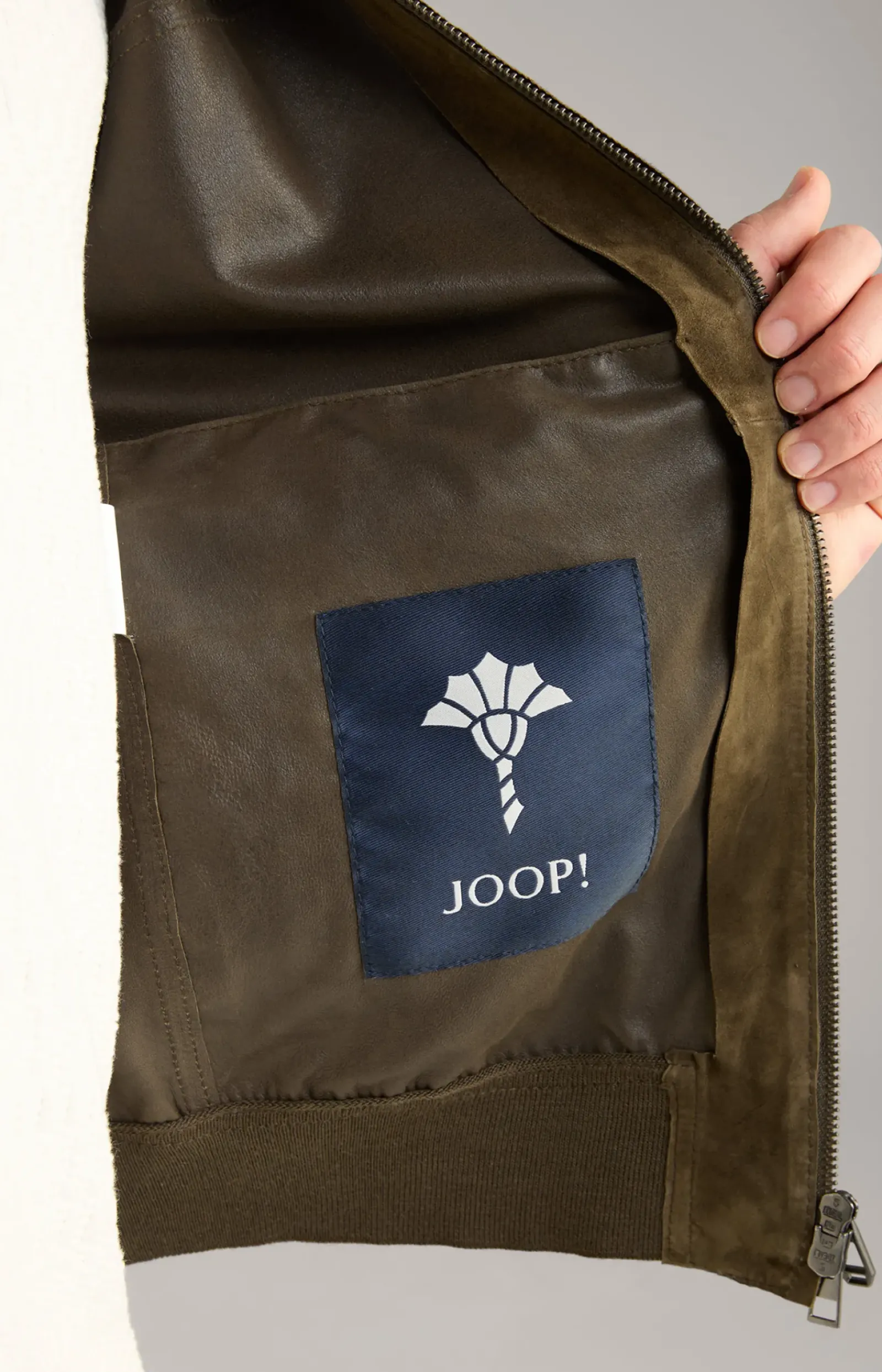 JOOP! Lederjacken|Jacken&Mänte>Ziegenvelours-Lederjacke Pios in